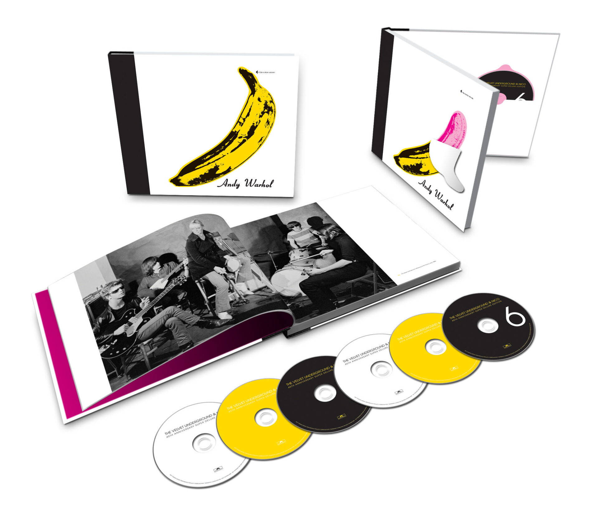 45th Anniversary Super Deluxe Six-CD Edition Of 'The Velvet Underground &  Nico' - God Is In The TV