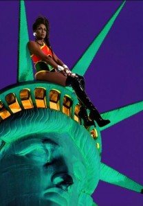 Chillin With Liberty 1998 Renee Cox
