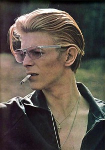 Laughing Gnome Daily Post #1:David Bowie Smoking