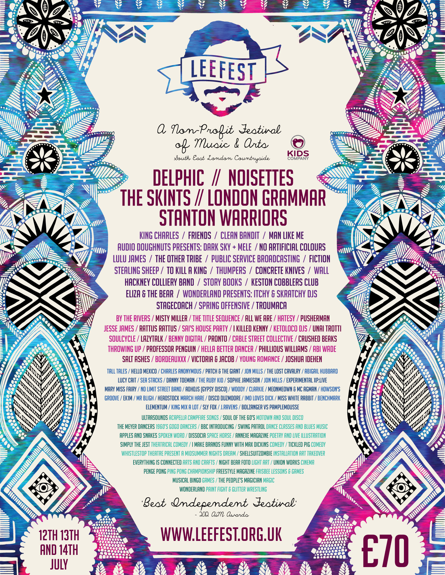 The Skints & London Grammar join Noisettes, Delphic and Stealing Sheep at LEEFEST