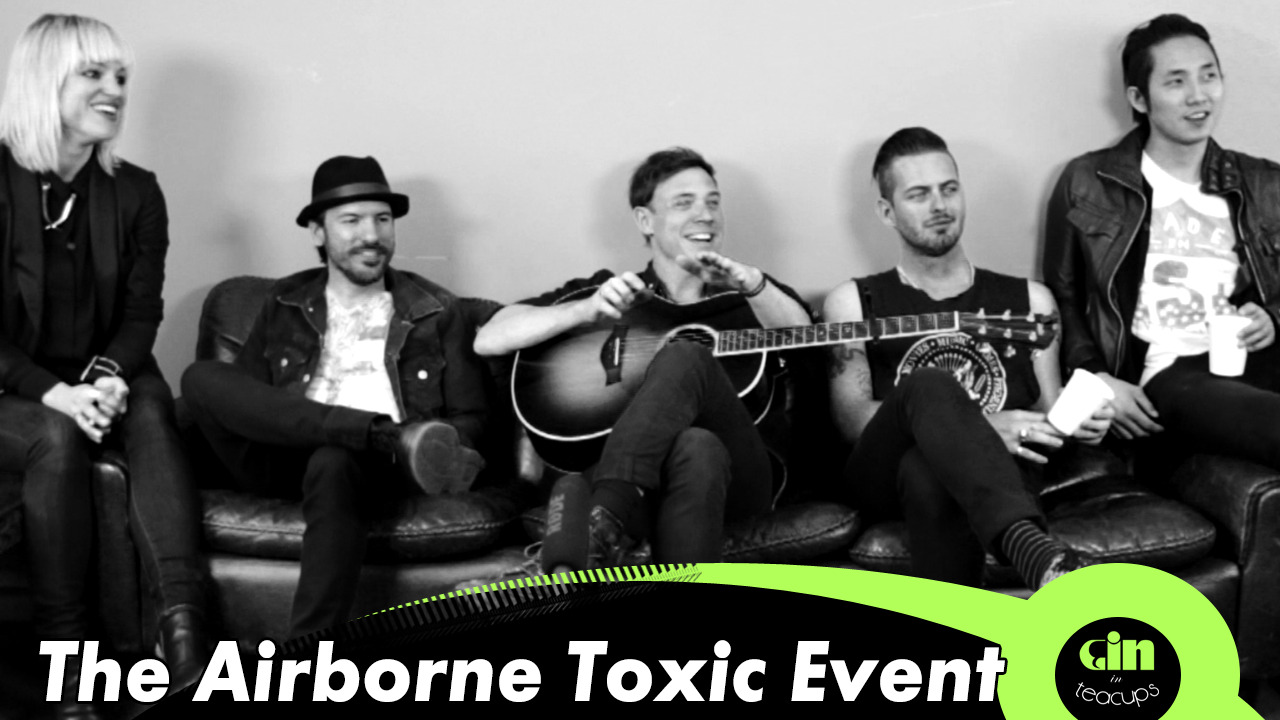 The Airborne Toxic Event go acoustic for the Gin In Tea Cups sessions