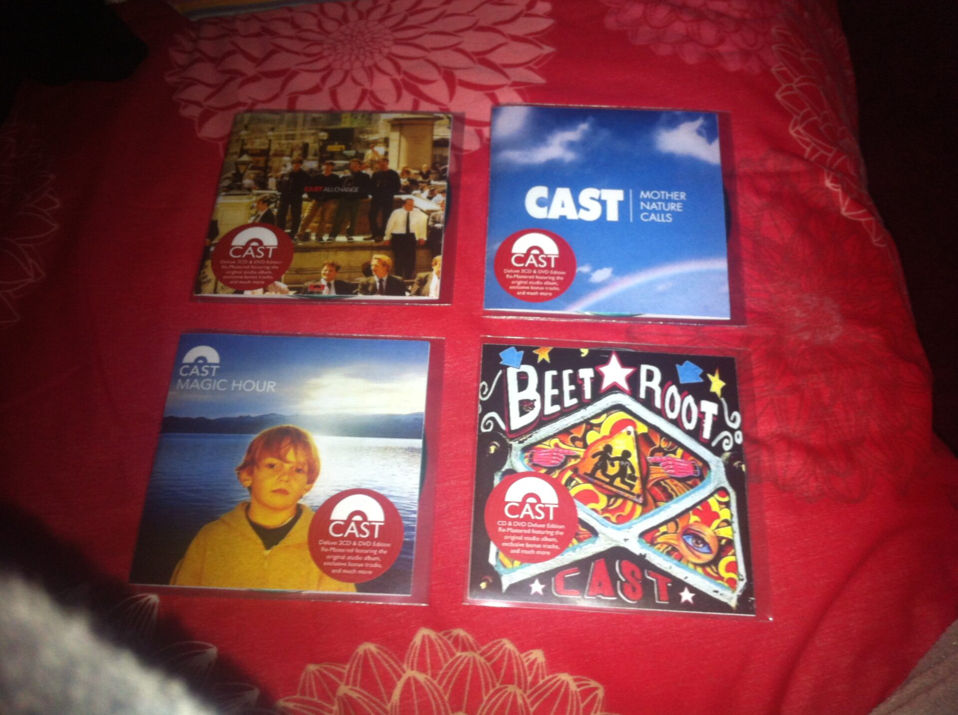 BritPop Month: Cast - Deluxe Editions: 'All Change'/'Mother Nature Calls'/'Magic Hour'/'Beetroot' (Edsel Records)