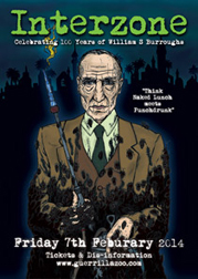 The Fun- in Funniness of William Burroughs and Interzone. 100th Birthday Event. 3