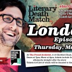 Literary Death Match – The Proud Archivist, London, 15th May