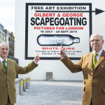 REVIEW : Gilbert & George - Scapegoating Pictures For London
