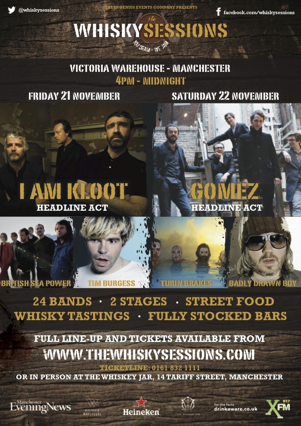 NEWS:  Win VIP Whisky Sessions tickets on Friday 21 November 1