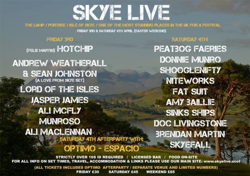 NEWS: New music festival on Skye