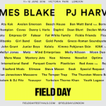NEWS:  new names added to Field Day 2016 Sunday line up