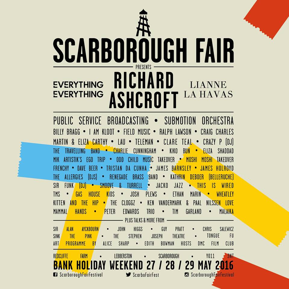 NEWS: Richard Ashcroft is going to Scarborough Fair