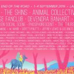 NEWS:  The Shins, Cat's Eyes and more added to End of The Road 2016