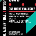 OMD - Architecture & Morality and Dazzle Ships Live - Royal Albert Hall, London 09/05/16