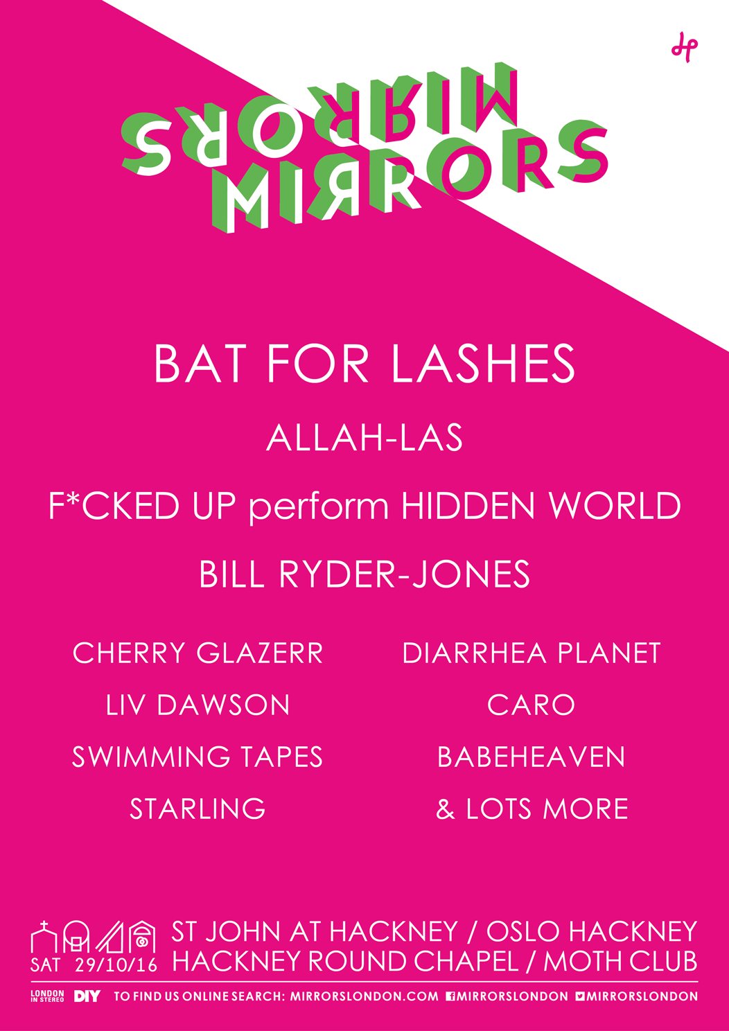NEWS: Bat For Lashes, Allah-Las and more announced for MIRRORS 2016