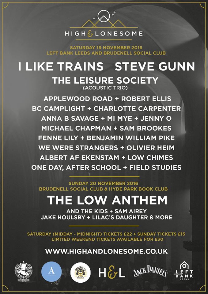 NEWS: Final announcements for High & Lonesome Festival