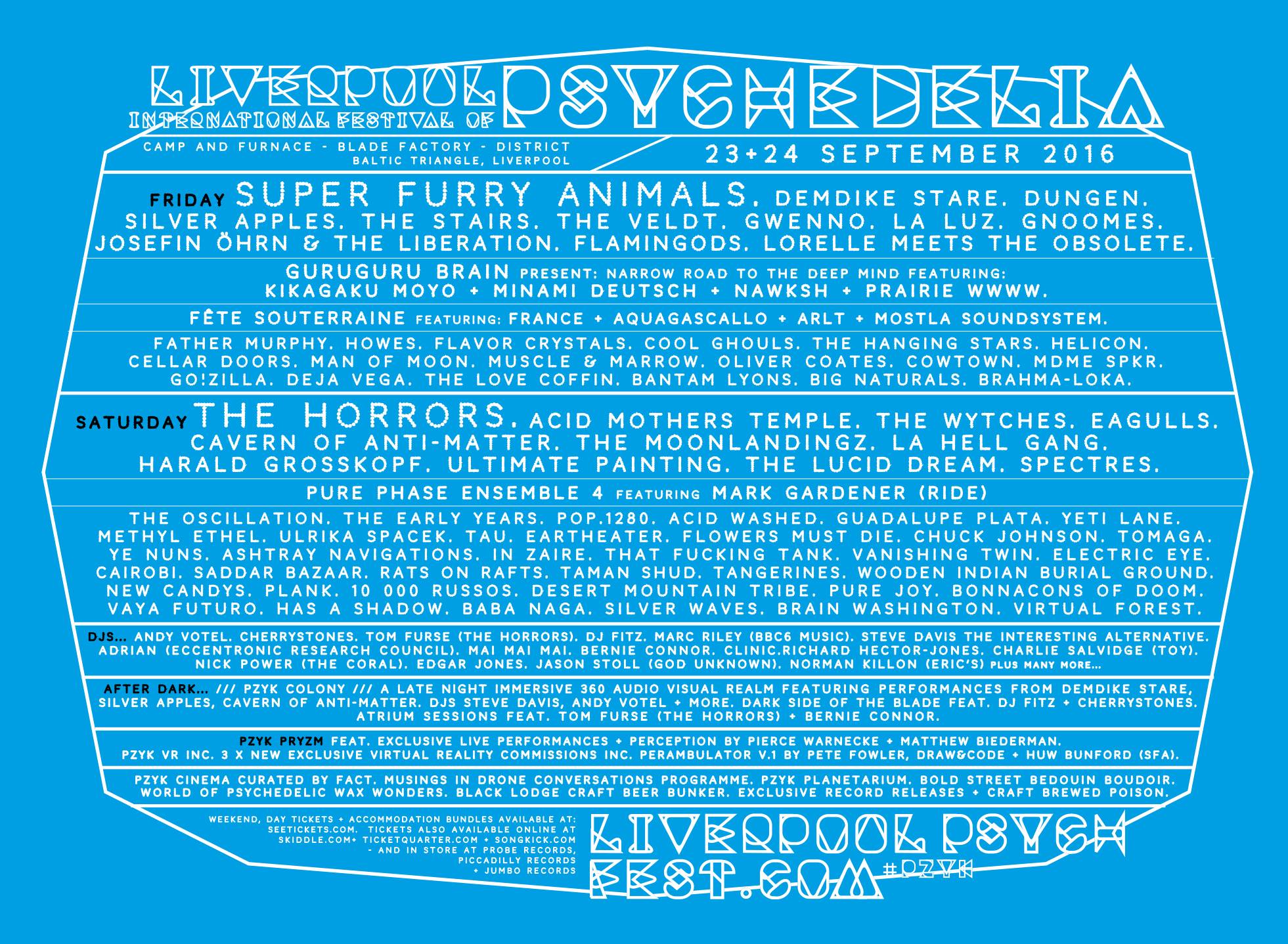 NEWS: Liverpool Psych Fest announces final wave of events for 2016