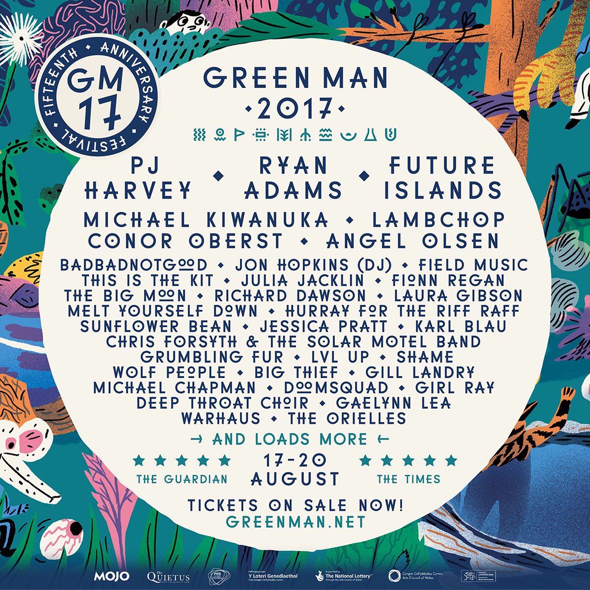 NEWS: Green Man Festival announces first three 2017 headliners
