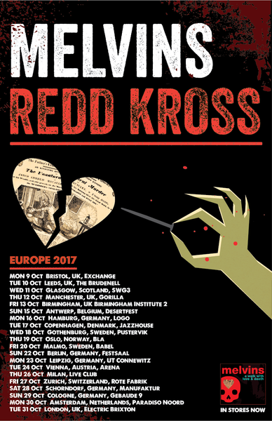 PREVIEW: the Melvins’ European tour begins next week
