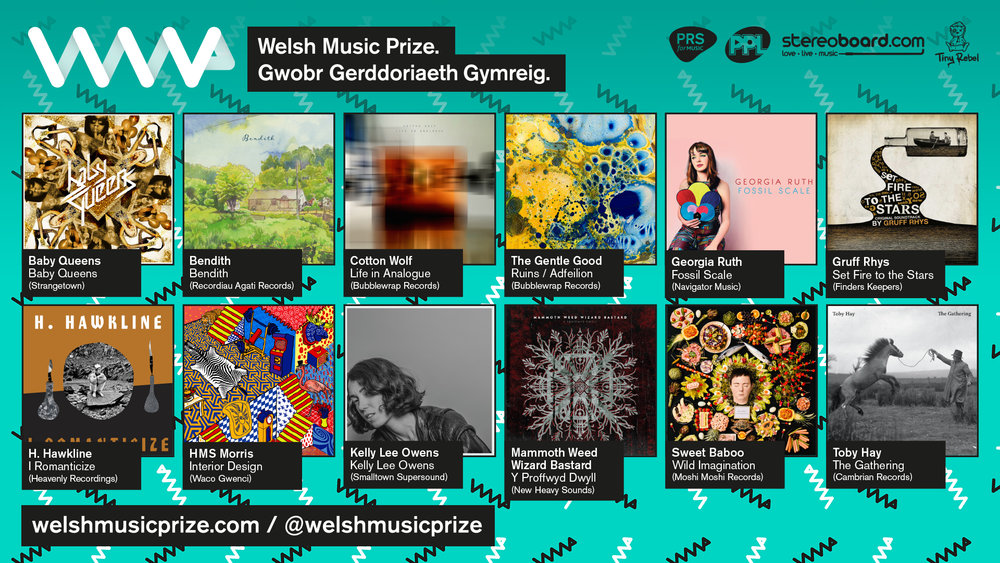 NEWS: Welsh Music Prize 2017 shortlist announced