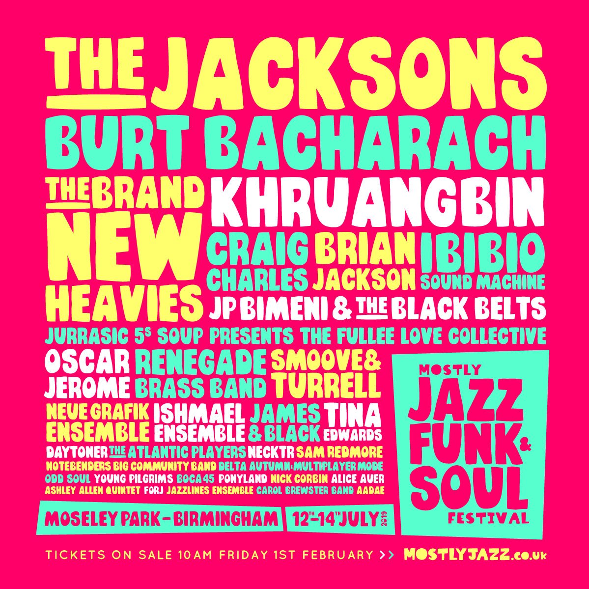 PREVIEW: Mostly Jazz, Funk & Soul Festival 2019