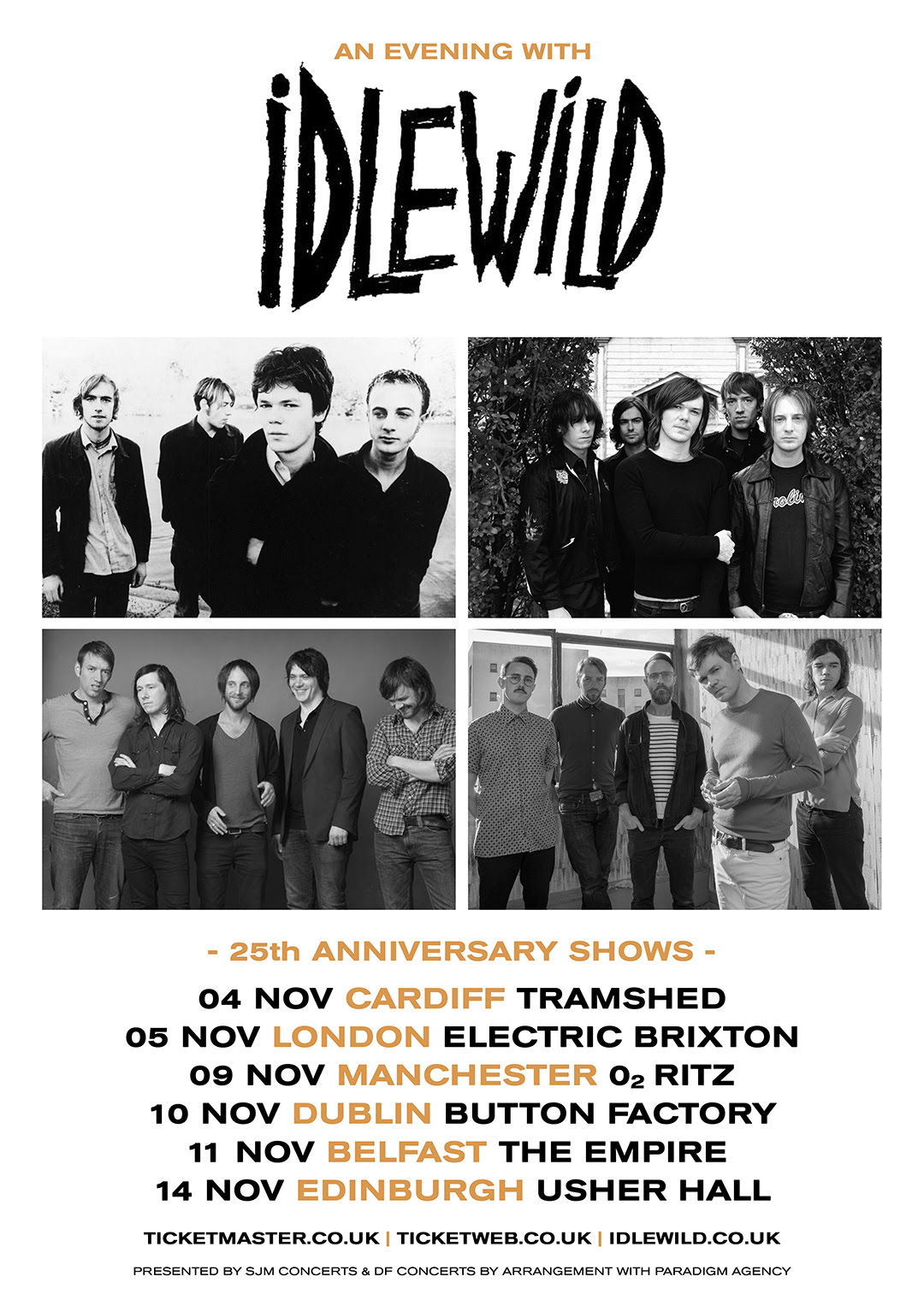 NEWS: Idlewild announce 25th anniversary shows for November