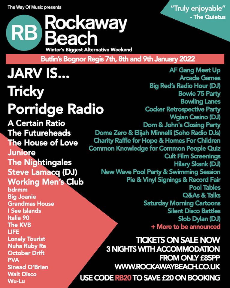 NEWS: More artists announced for Rockaway Beach 2022