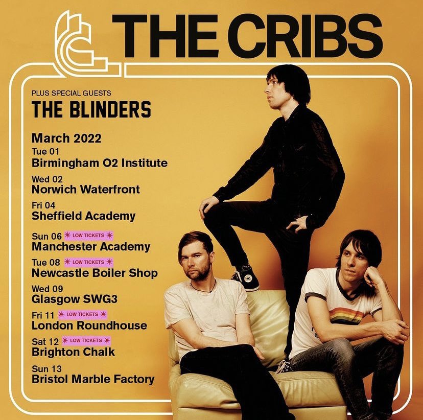 LIVE: The Cribs / The Blinders - Sheffield O2 Academy, 04/02/2022