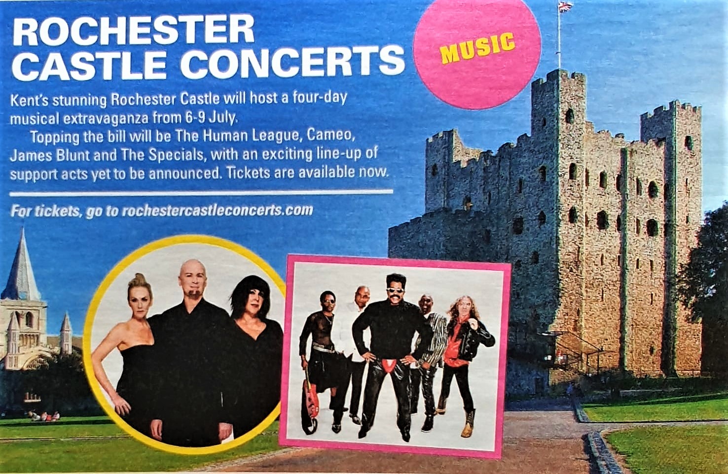 PREVIEW: Rochester Castle Concerts