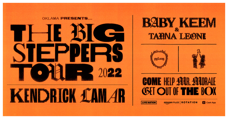 NEWS: Kendrick Lamar announces The Big Steppers global tour including European dates
