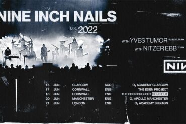 Nine inch nails summer tour poster 2022