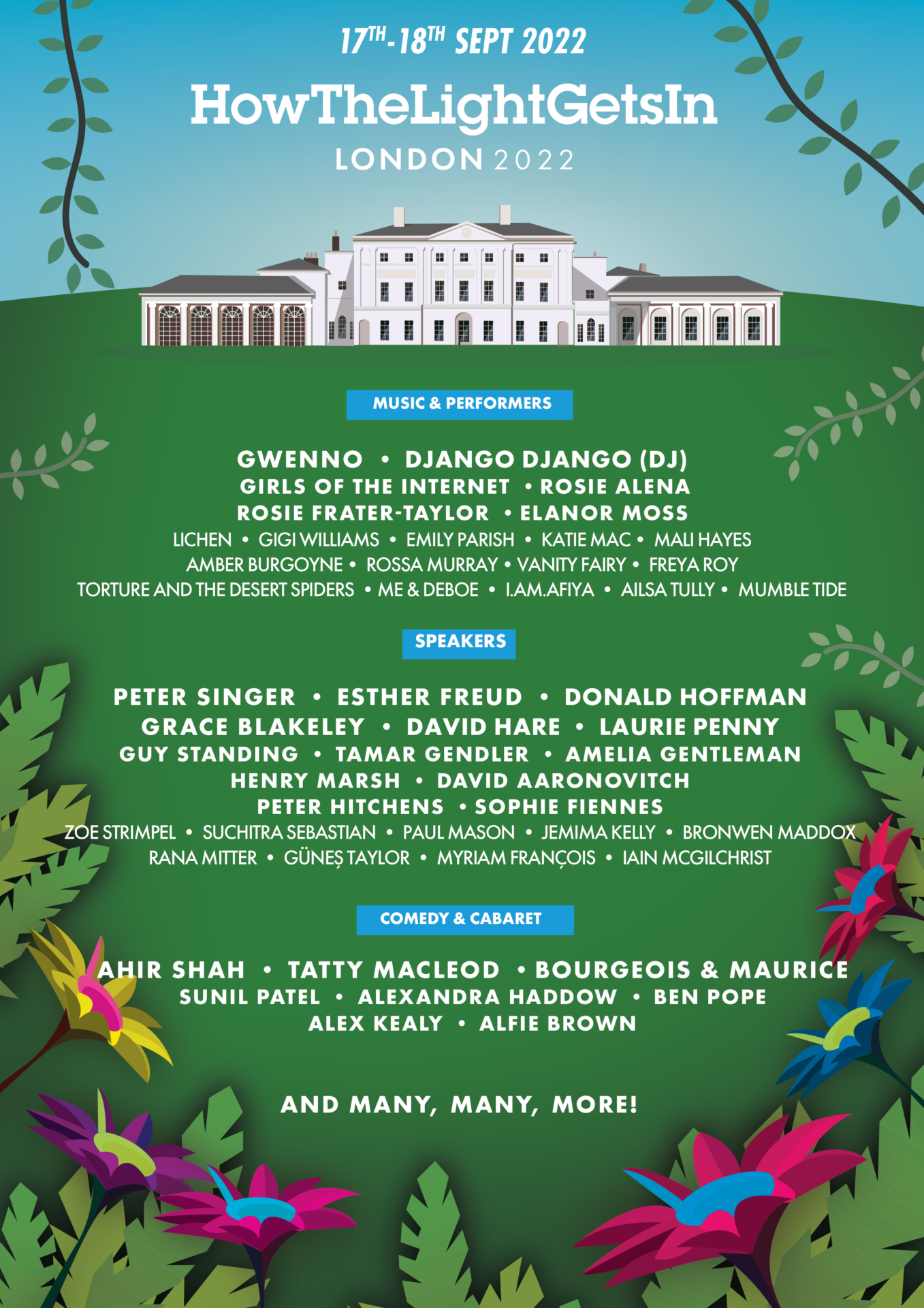 NEWS: HowTheLightGetsIn Festival announces full music and comedy line-up 1