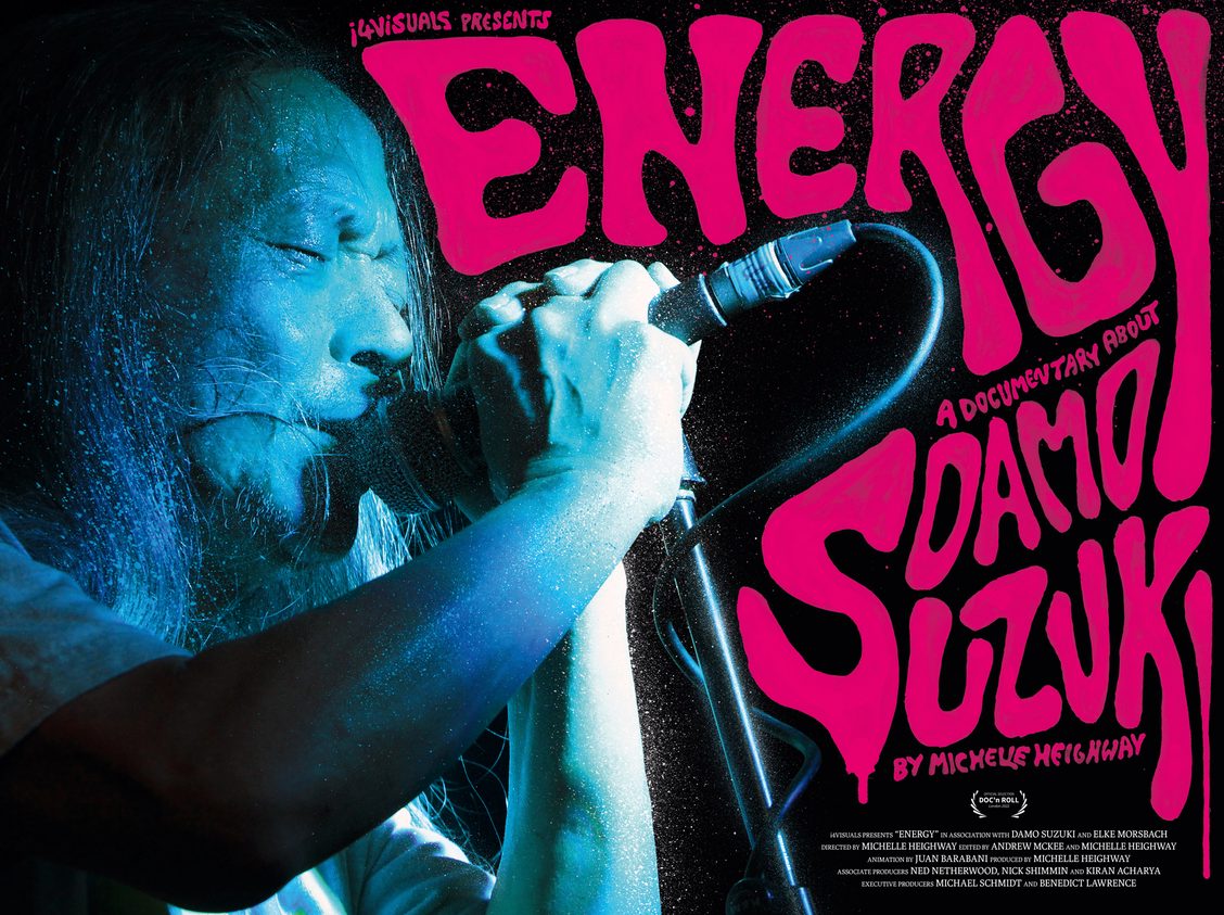 NEWS: the Damo Suzuki documentary ‘ENERGY’ premieres in London and eight more UK cities.