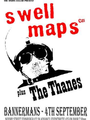 LIVE: Swells Maps C21 / The Thanes - Bannerman's, Edinburgh, 04/09/2022 3