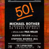 NEWS: Michael Rother celebrates 50 Years of Neu! with biggest ever London headline show joined by New Order’s Stephen Morris, Hot Chip’s Alexis Taylor, and Paul Weller. 