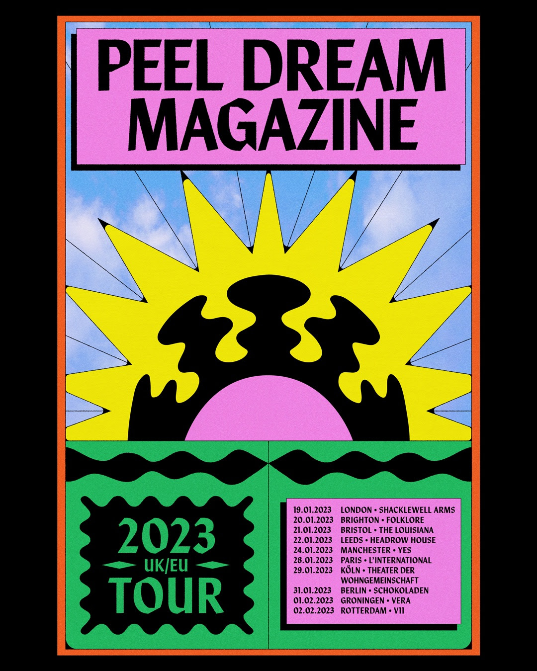 NEWS: Peel Dream Magazine announce UK and Europe tour in early 2023