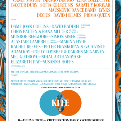 NEWS: further line-up announcements for KITE 2023