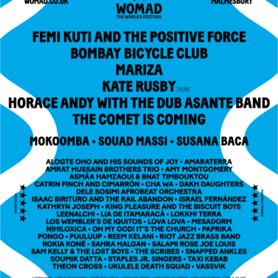 NEWS: first line-up announcement for WOMAD