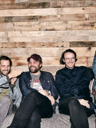 NEWS: Frightened Rabbit and Death Cab for Cutie donate one-of-a-kind signed bass guitar to Tiny Changes mental health charity 3