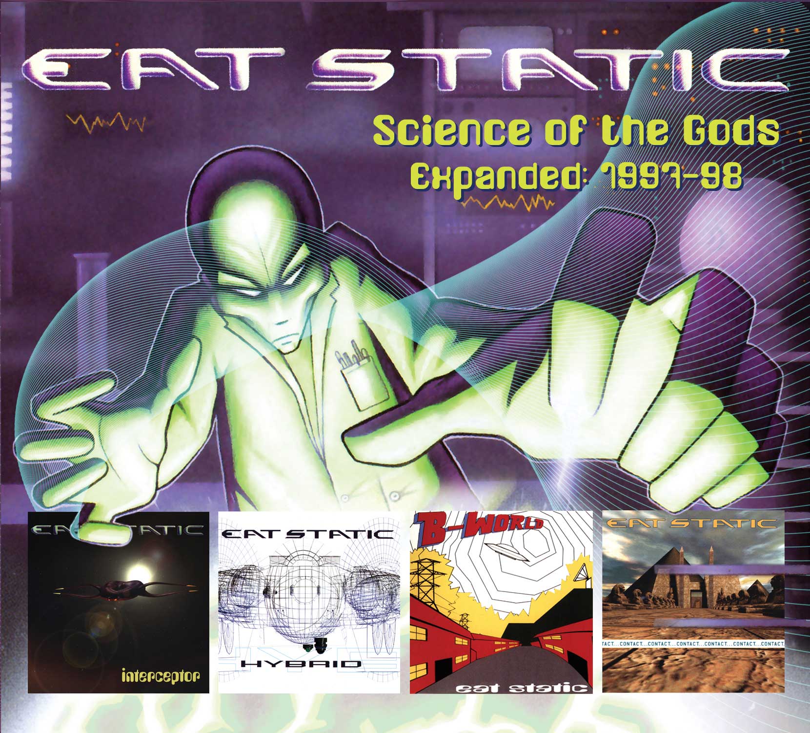 Eat Static - Science Of The Gods/B World Expanded 97-98 (Cherry Red Records)