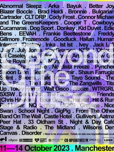 Beyond The Music - Discovered Line Up Poster