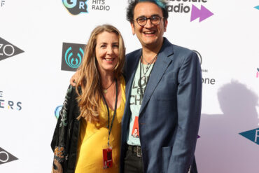 1. Lead Image. Tim Arnold and Kate Alderton at The Ziggy Stardust Premiere July 3rd 2023 photo by Cat Morley