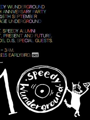 Speedy Wunderground 10th anniversary album artwork