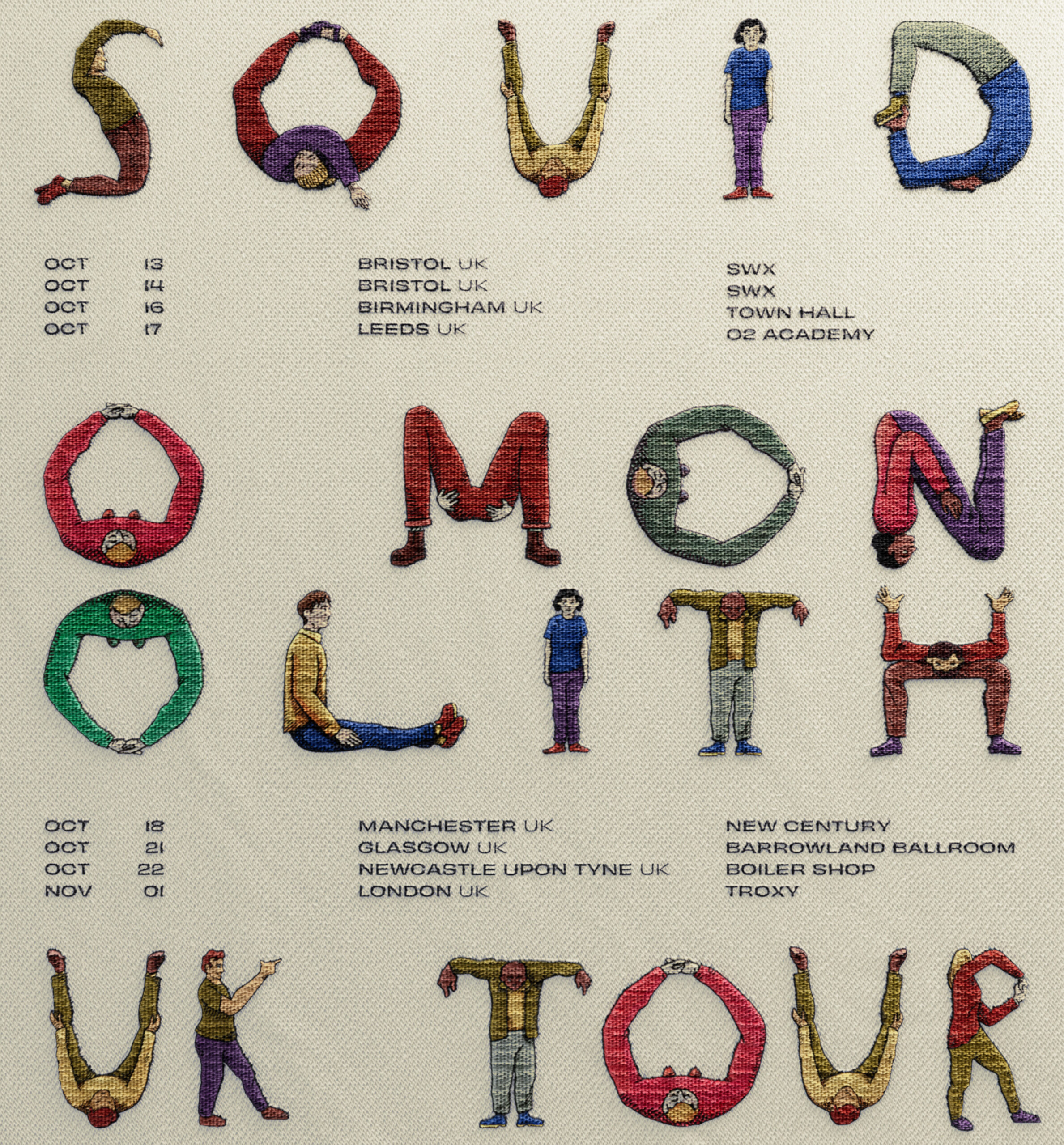 Squid Tour Poster scaled