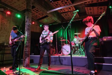 Irish band Scattered Ashes onstage at Stereo in Glasgow