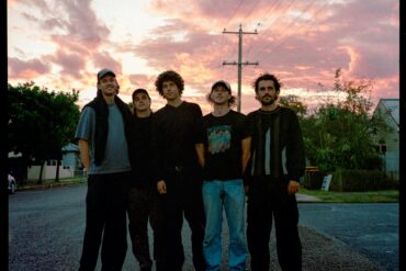 The five members of the Australian band dust